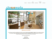 Tablet Screenshot of cityeyeworks.com